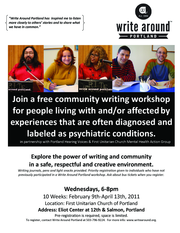 creative writing and mental health conference